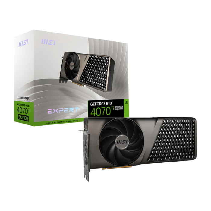 کارت گرافیک ام اس آی GeForce RTX 4070 Ti Super 16GB Expert